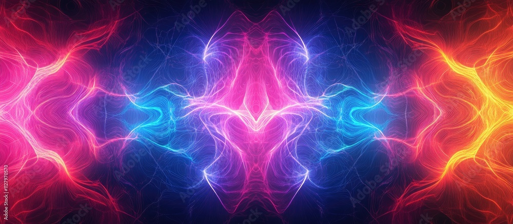 Abstract colorful energy swirls. Abstract colorful energy swirls.