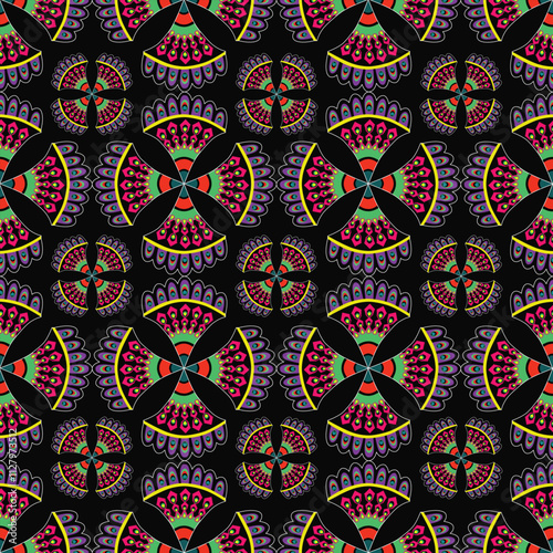 
Beautiful fabric patterns suitable for many styles of clothing.