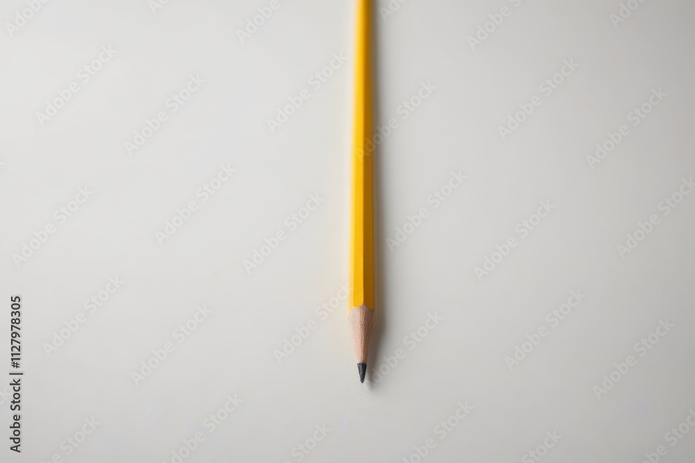 there is a pencil that is laying on a table there is a pencil that is laying on a table