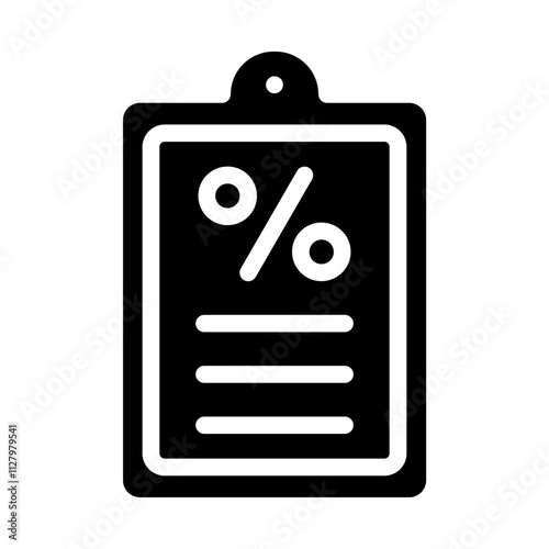 Document Loan Solid Icon