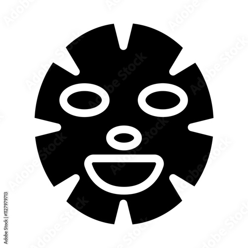 Face Mask Solid Icon