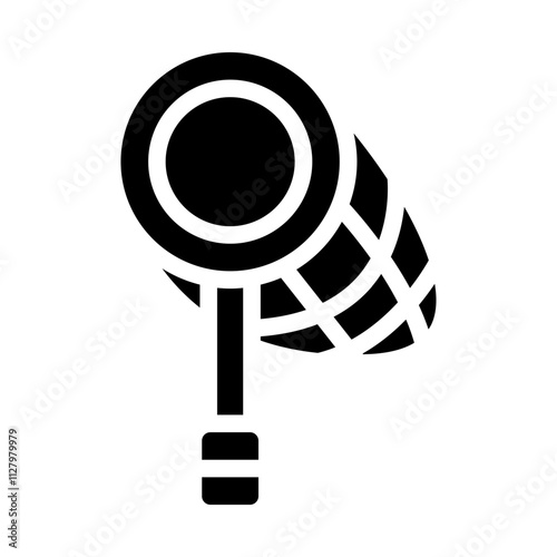 Fishing Net Solid Icon