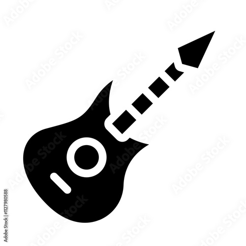 Guitar Solid Icon