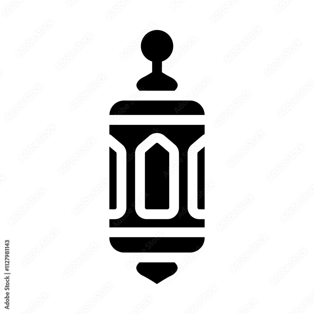 Obraz premium Lantern Solid Icon