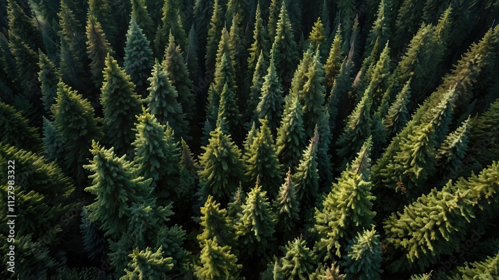 Evergreen forest canopy nature's splendor aerial view tranquil environment vibrant ecosystem for seo impact Evergreen forest canopy nature's splendor aerial view tranquil environment vibrant ecosystem for seo impact