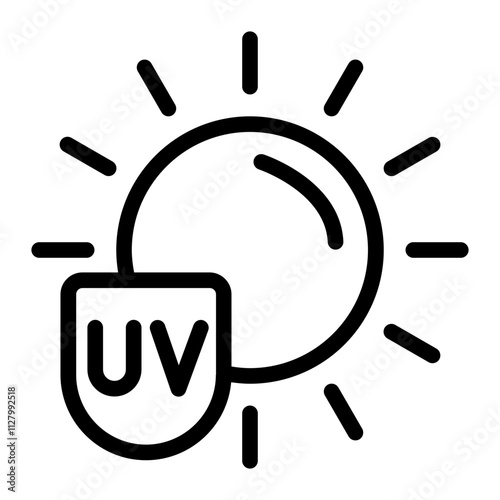 Shield UV icon
