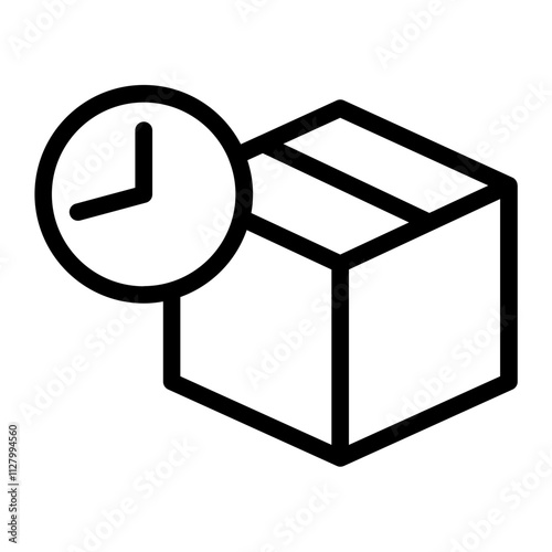 Waiting Cardbox icon