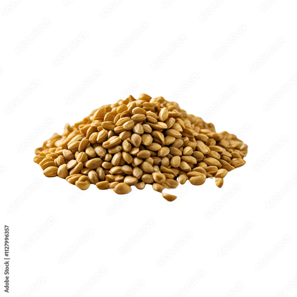 Fenugreek Seeds, A cluster of golden fenugreek seeds Fenugreek Seeds, A cluster of golden fenugreek seeds