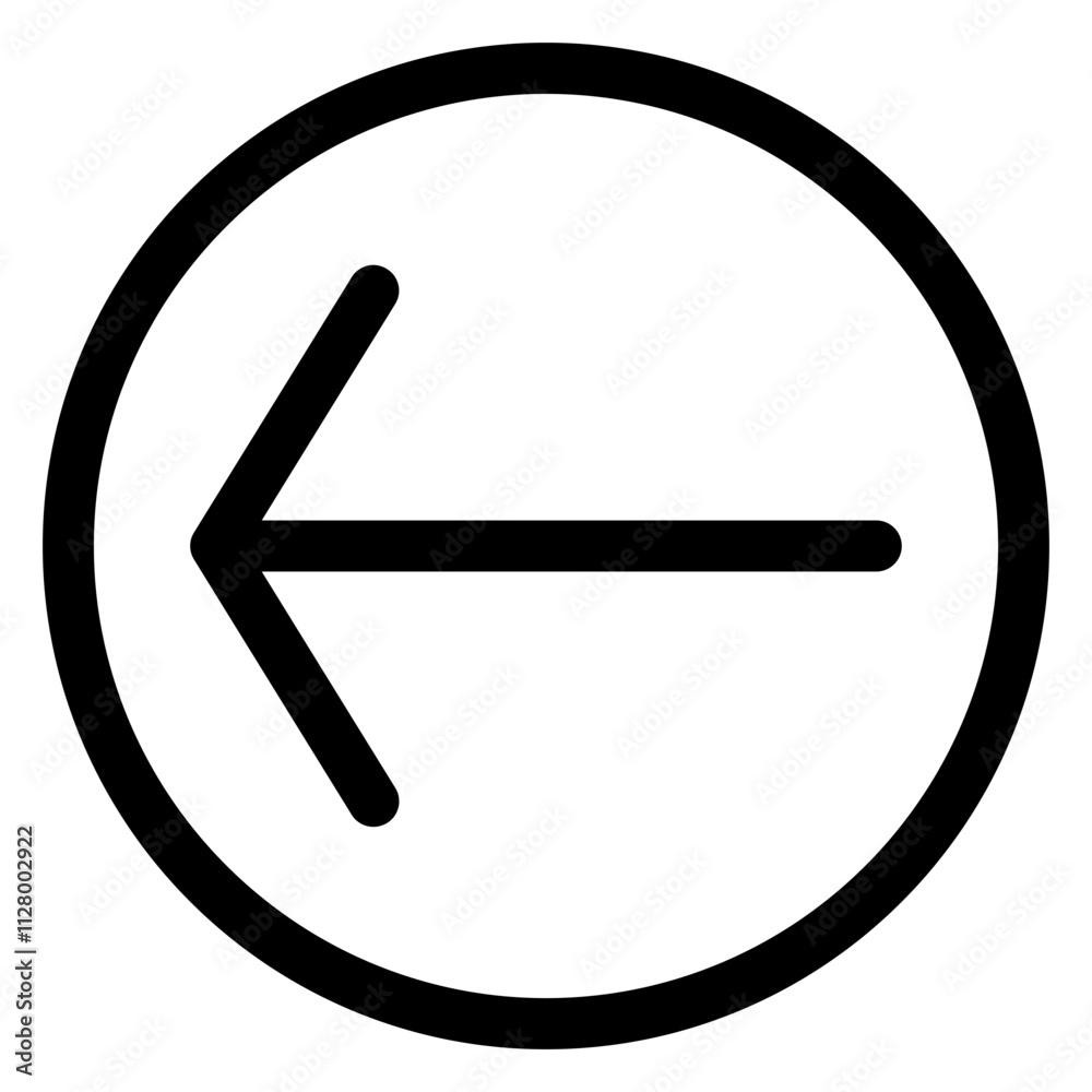 left arrow icon
