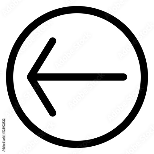 left arrow icon