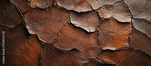 Abstract Brown Cracked Leather Texture: A Deep Dive into Rustic Beauty