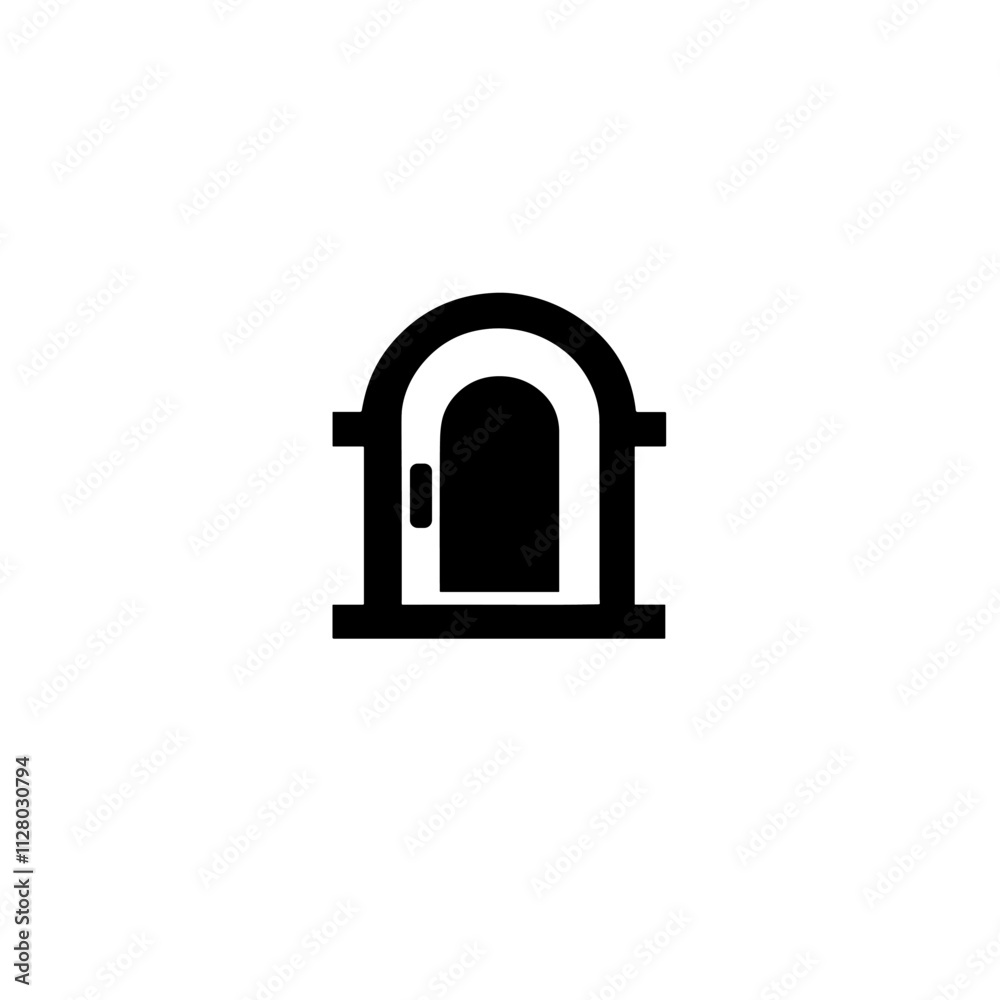 Heavy Security Vault Door Icon with Lock Bars Depicting Secure Banking, Money Protection, and Asset Safety in Line Style Heavy Security Vault Door Icon with Lock Bars Depicting Secure Banking, Money Protection, and Asset Safety in Line Style