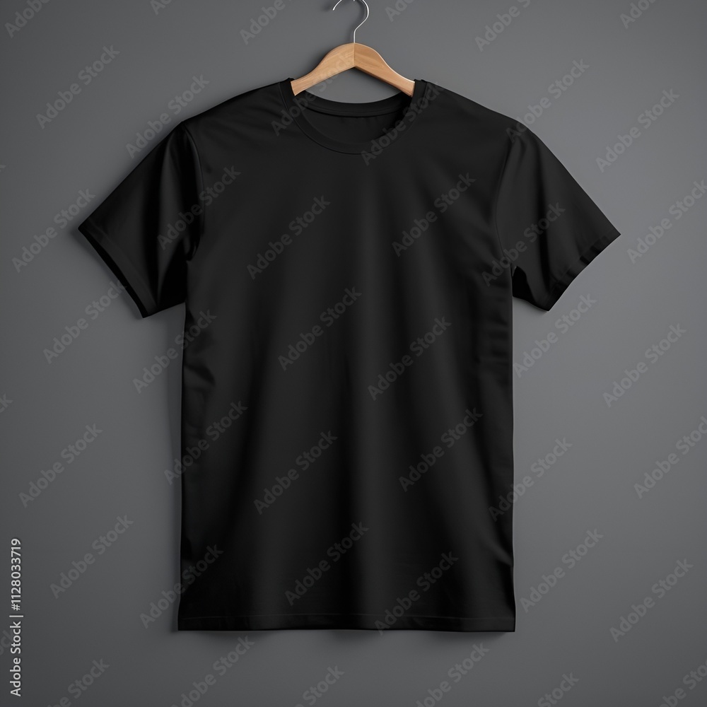 Mock-up of a t-shirt design featuring a vibrant graphic and modern typography on a plain background. Mock-up of a t-shirt design featuring a vibrant graphic and modern typography on a plain background.