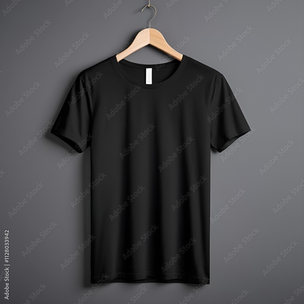 Mock-up of a t-shirt design featuring a vibrant graphic and modern typography on a plain background. Mock-up of a t-shirt design featuring a vibrant graphic and modern typography on a plain background.