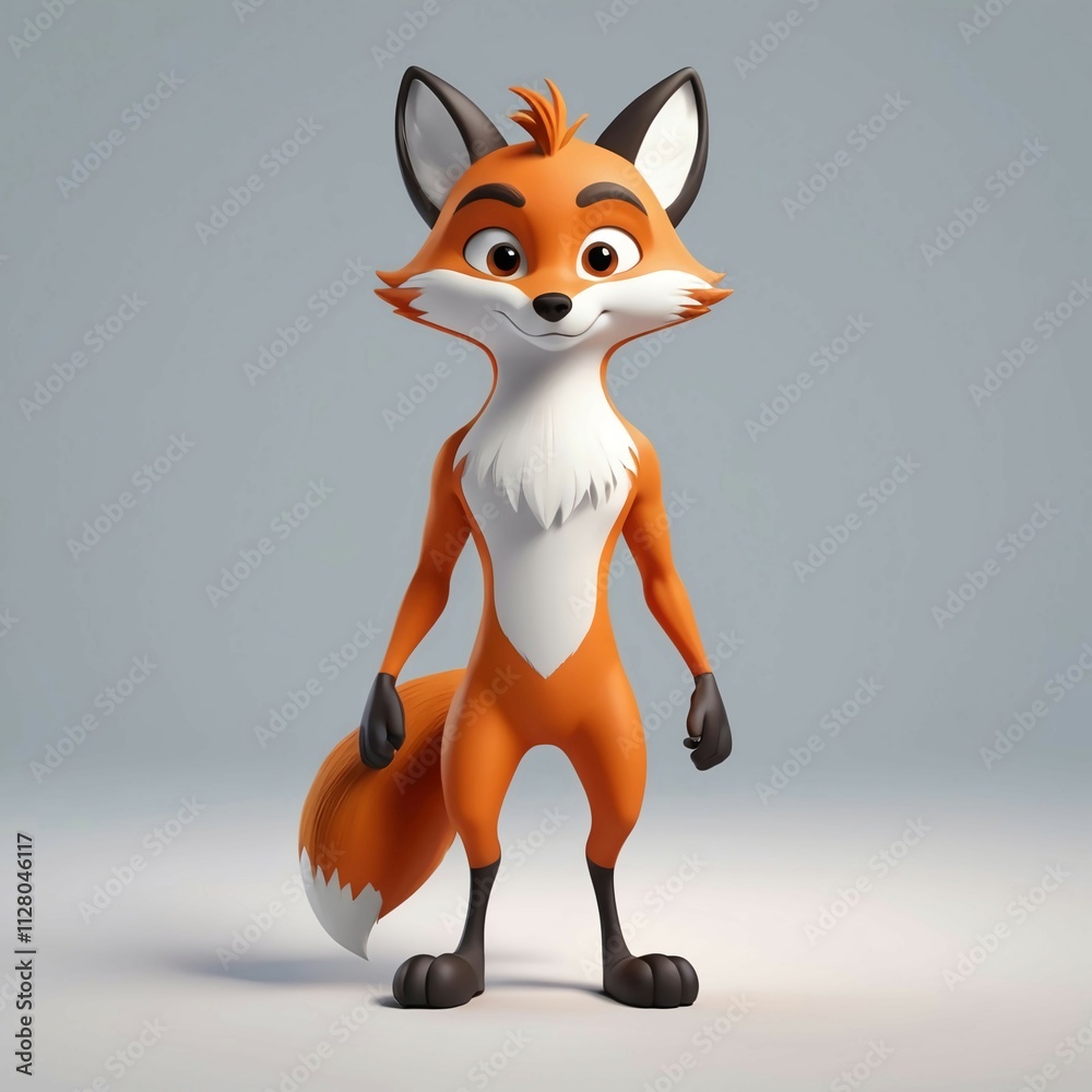 Obraz premium red fox vulpes