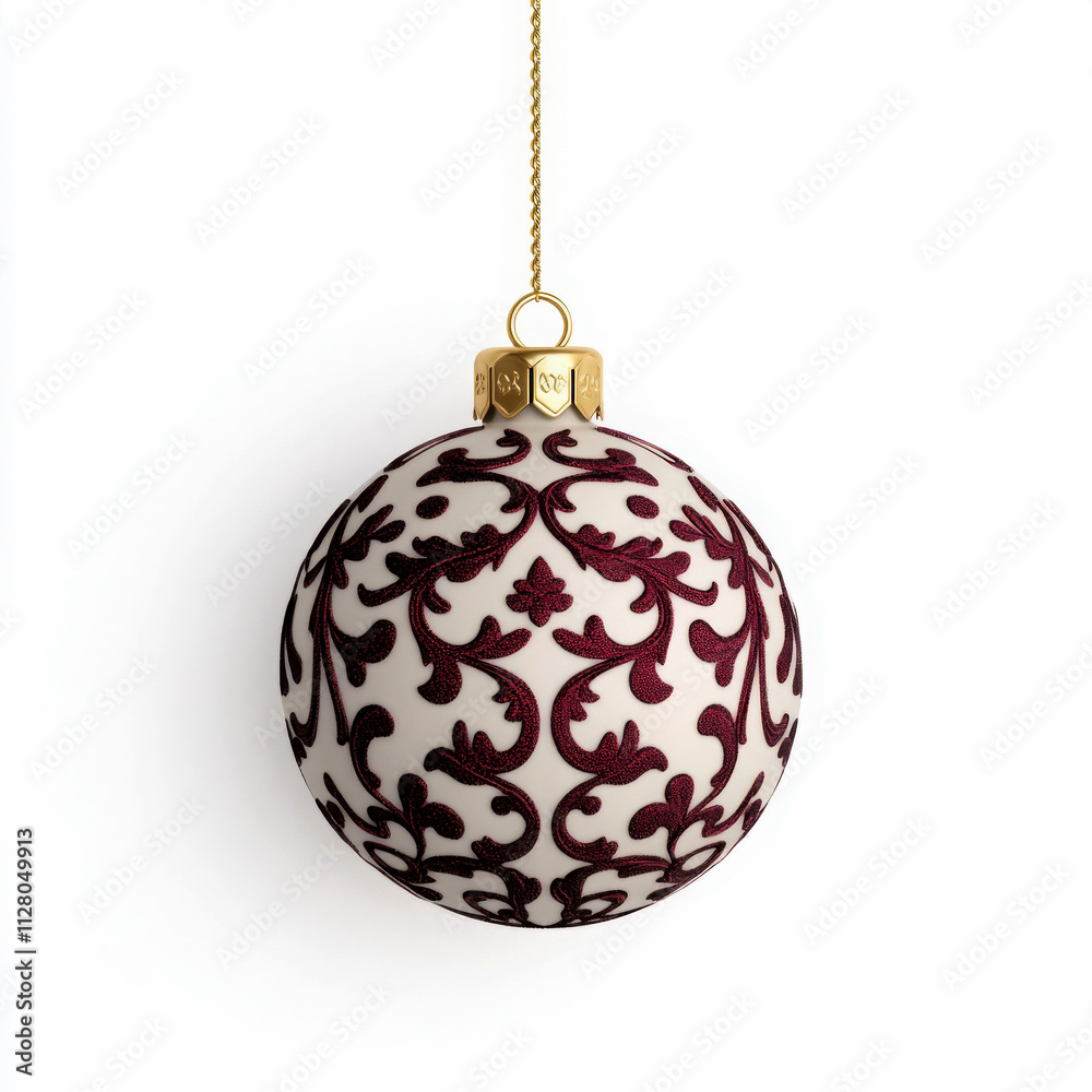 Elegant festive ornament with intricate design for holiday decor. Elegant festive ornament with intricate design for holiday decor.