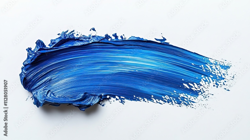 A blue paint brushstroke against a white background, showcasing an artistic touch and ideal for creative projects and backgrounds. A blue paint brushstroke against a white background, showcasing an artistic touch and ideal for creative projects and backgrounds.