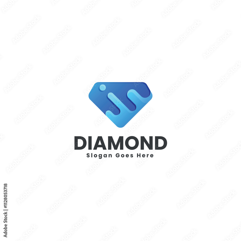 Diamond Gradient Colorful Logo Diamond Gradient Colorful Logo