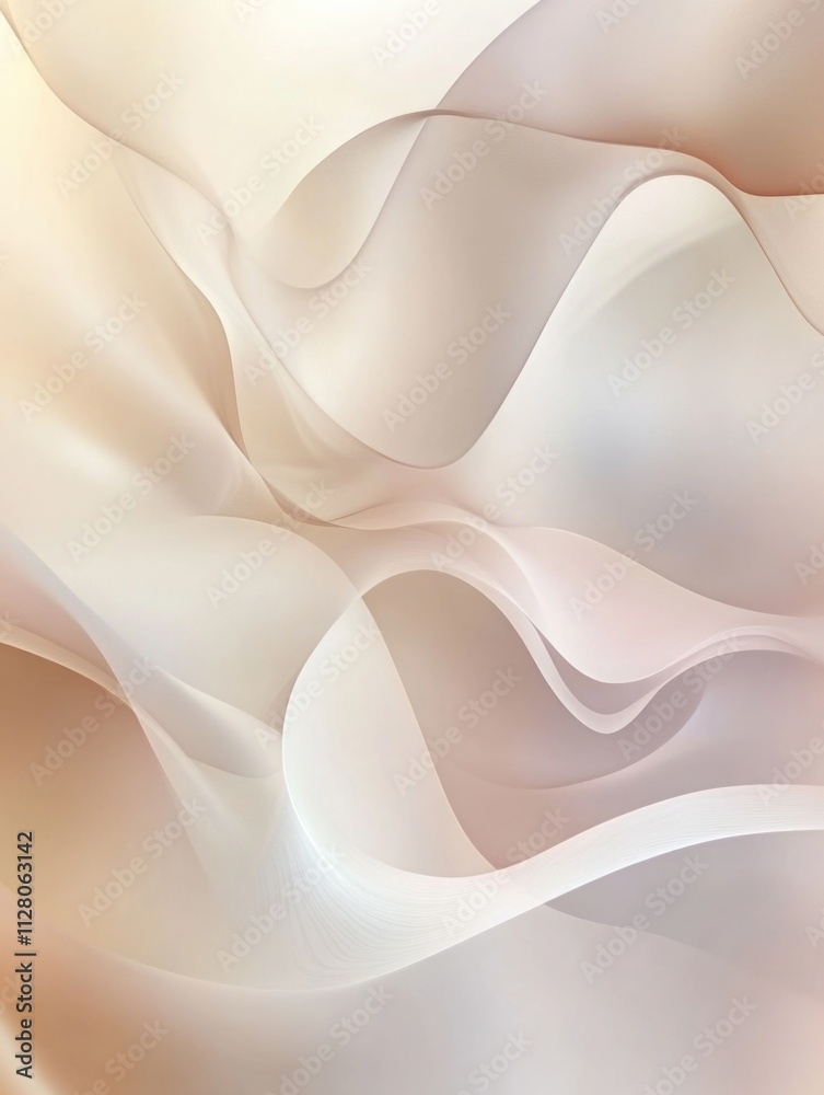 Obraz premium White and pink background close-up