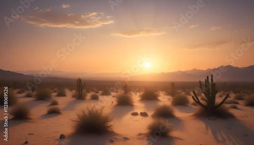 Morning Sunrise Evening Sunset Ocean Palm Coconut Tree Sunlight Peaceful Horizon Background Texture