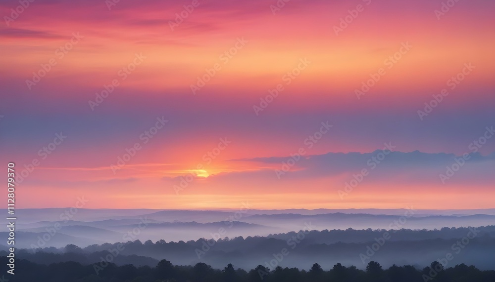 Obraz premium Morning Sunrise Evening Sunset Ocean Palm Coconut Tree Sunlight Peaceful Horizon Background Texture