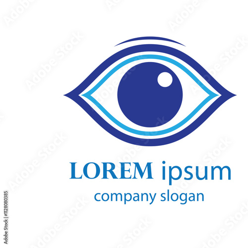 health and eye care logo design