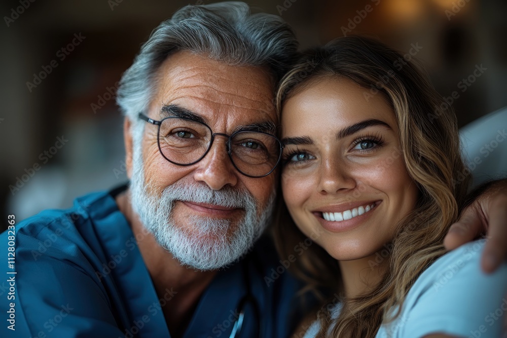 Oncology Patient Receiving Emotional Support from Doctor in Healing Healthcare Environment Oncology Patient Receiving Emotional Support from Doctor in Healing Healthcare Environment