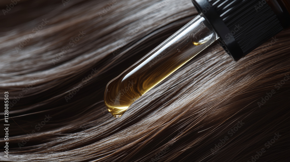 Fototapeta premium Essential oils for hair care