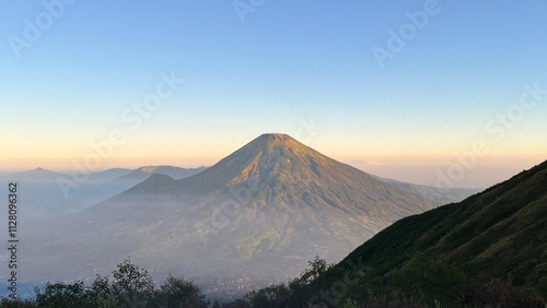 Scenic mountain nature