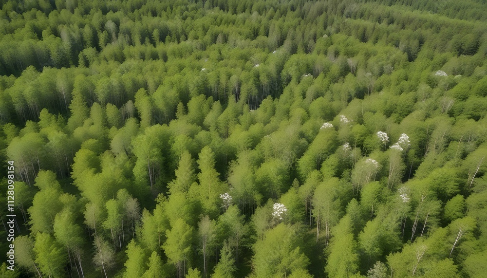 Green Forest Sun Sky Pine Bamboo Trees Jungle Canopy Background Summer Spring Autmn Camping Travel