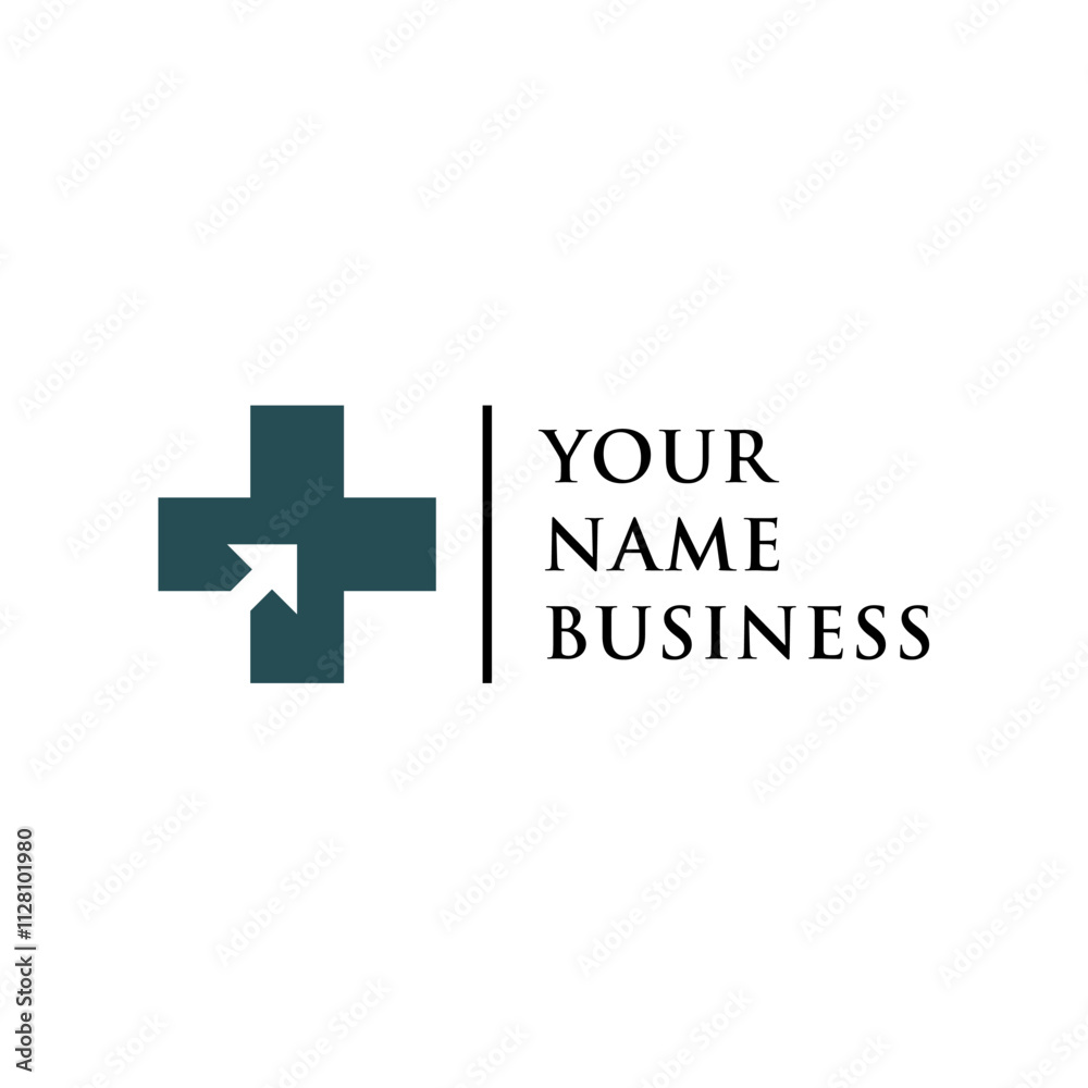 clean and simple health insurance logo concept clean and simple health insurance logo concept