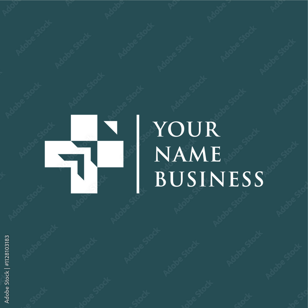 clean and simple health insurance logo concept clean and simple health insurance logo concept