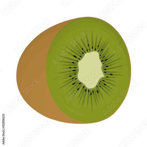 slice of kiwi
