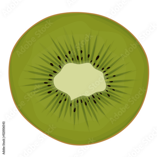 slice of kiwi