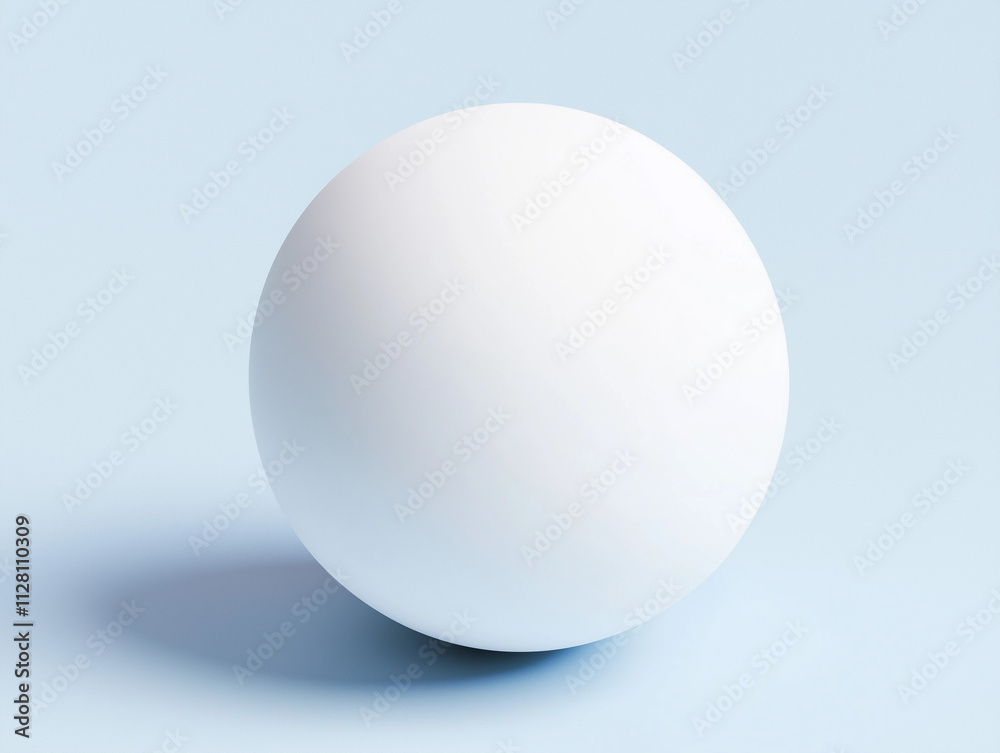 3D sphere isolated with a minimalist style 3D sphere isolated with a minimalist style