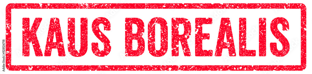 Kaus Borealis Stamp Transparent Seal, Red Grunge Kaus Borealis Word Rubber Stamp Seal Kaus Borealis Stamp Transparent Seal, Red Grunge Kaus Borealis Word Rubber Stamp Seal