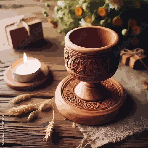 Rustic Ambiance: Handmade Pottery and Ceramic Decor for Cozy Home Decor