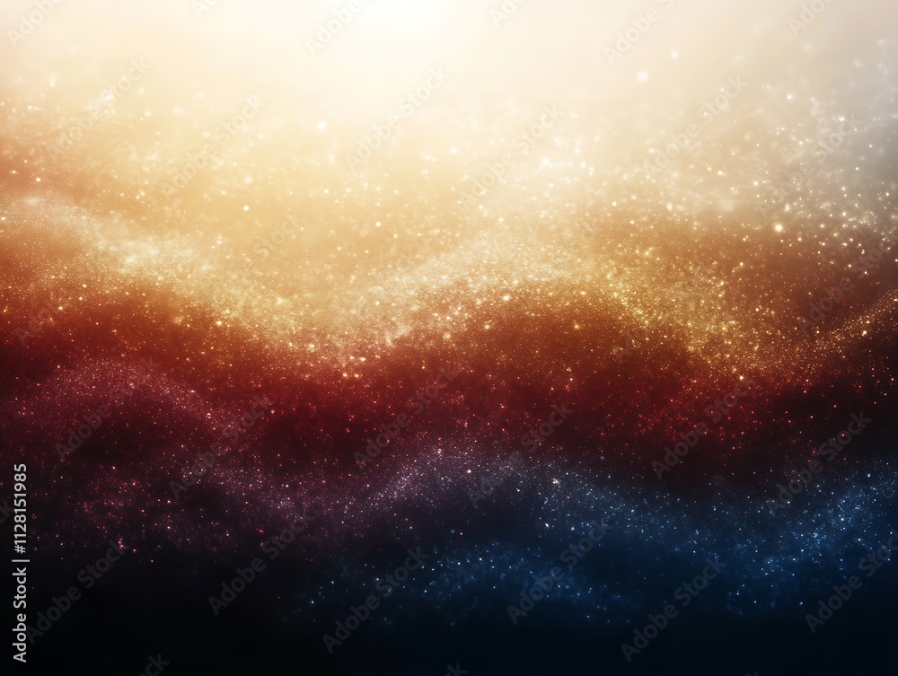 Abstract Glittering Cosmic Nebula Background Image Abstract Glittering Cosmic Nebula Background Image