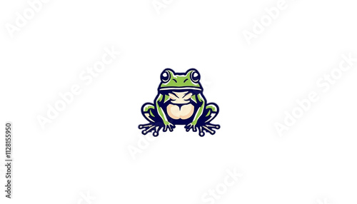 Logo Frog design Transparent Background photo