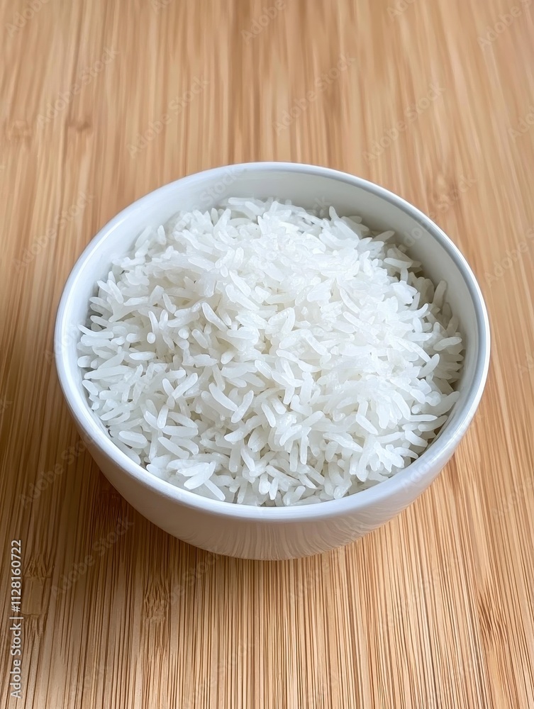 Cooking culinary delights preparing white rice in a modern kitchen food photography minimalist setting close-up viewpoint Cooking culinary delights preparing white rice in a modern kitchen food photography minimalist setting close-up viewpoint