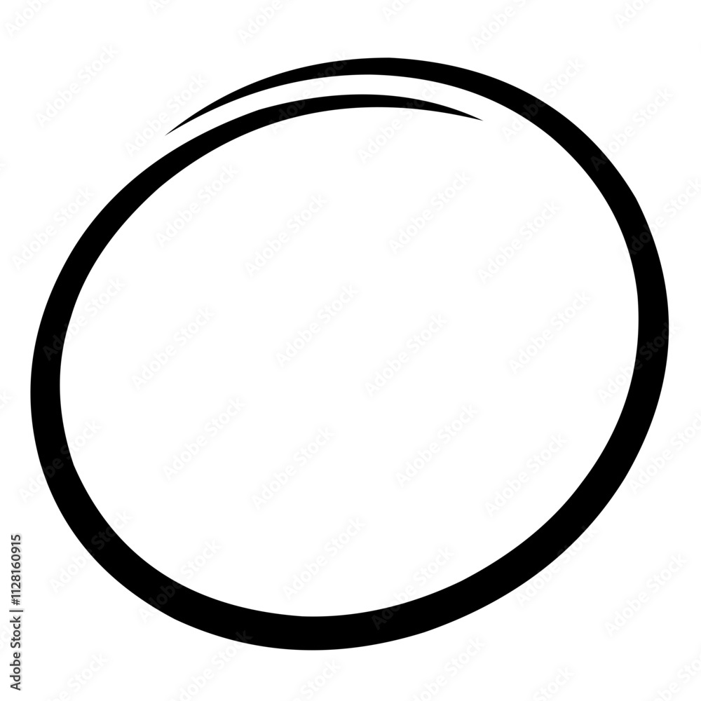 Black round text border Black round text border