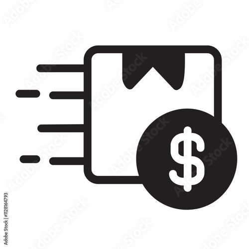 Delivery glyph icon