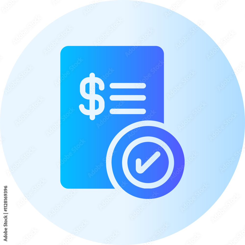 paid gradient icon paid gradient icon