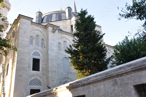 Validei Cedid Mosque in Uskudar, Istanbul, Turkey. photo