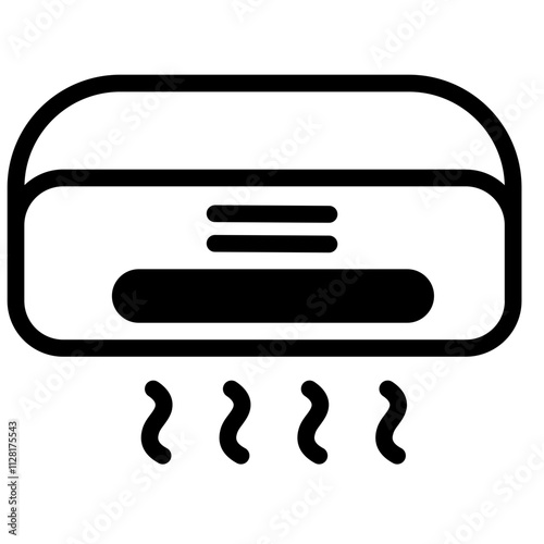 Air conditioner Solid Icon