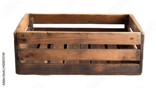 Wallpaper Mural Rustic Wooden Crate for Storage and Organization in Natural Finish, Ideal for Home Decor, Farmhouse Style, and Vintage Arrangements or Events Torontodigital.ca