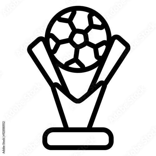 Champion Line Icon