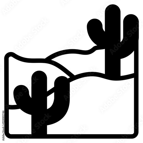Desert Solid Icon