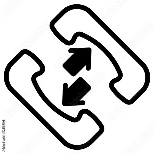 Exchange information Solid Icon
