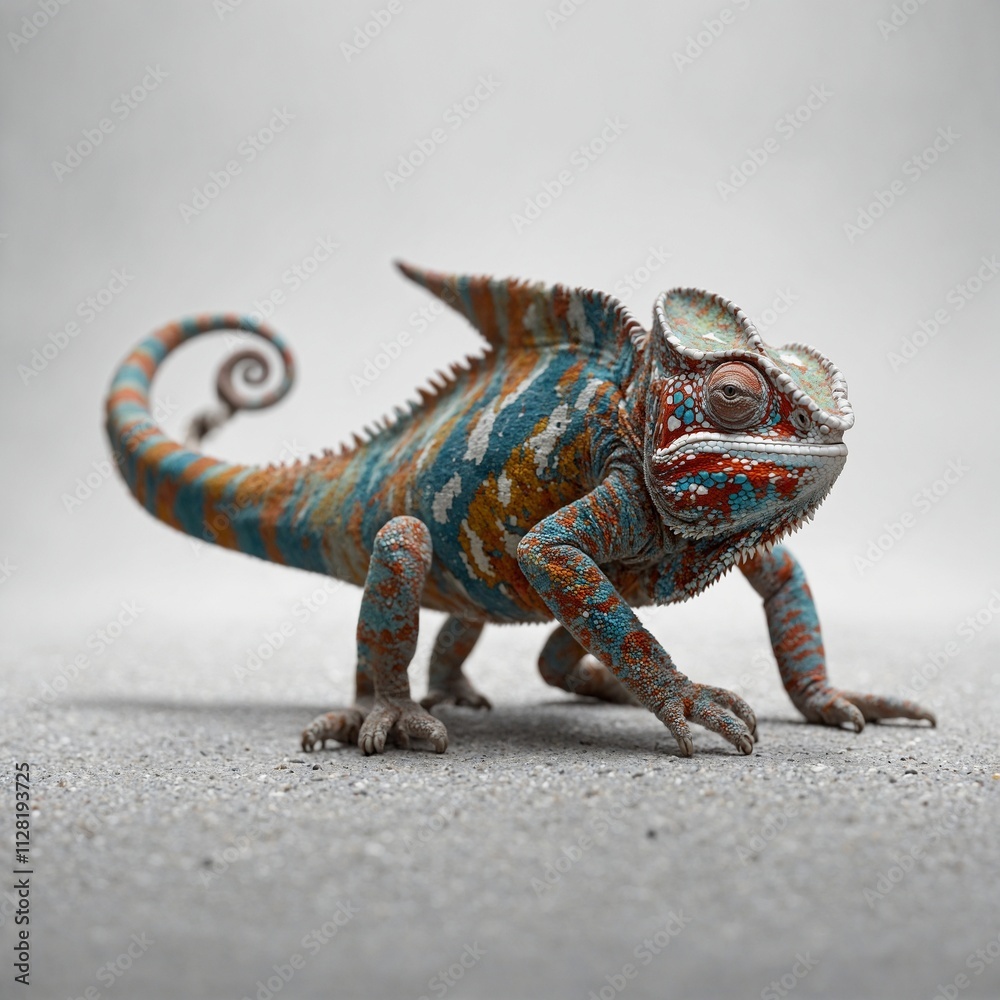 Obraz premium iguana on a rock